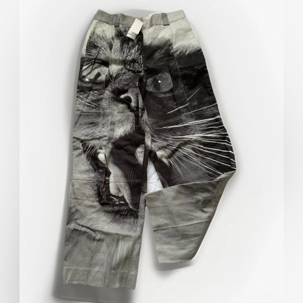 NWT TORY BURCH LTD. EDITION ANIMAL HOUSE CAT PRINT CARGO PANTS VARIOUS SIZES
